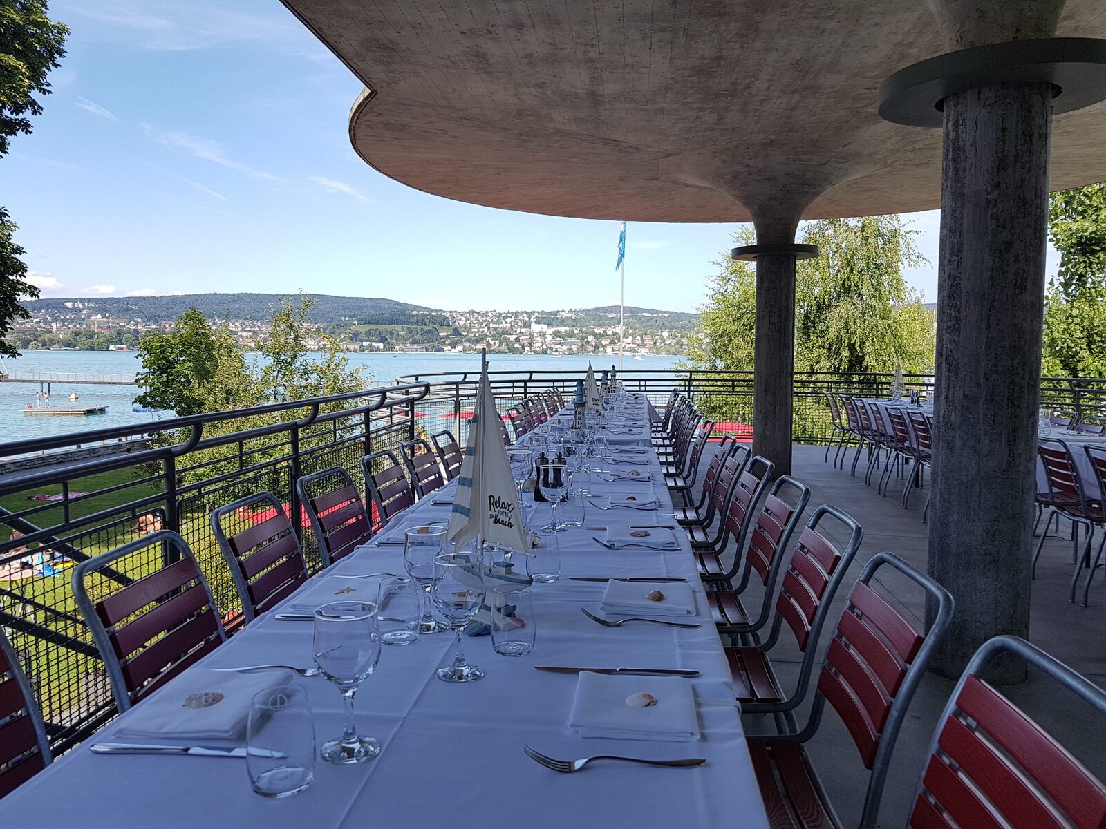 Bankett am See, Seebadi Wollishofen